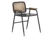 Sillon Metalico Negro Bronce Serie Adenaren