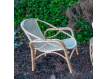 Sillon Moderno Rattan y Medula Natural Serie Aticos