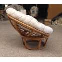 Sillon Papasan en Bambu con Cojin Agoiz