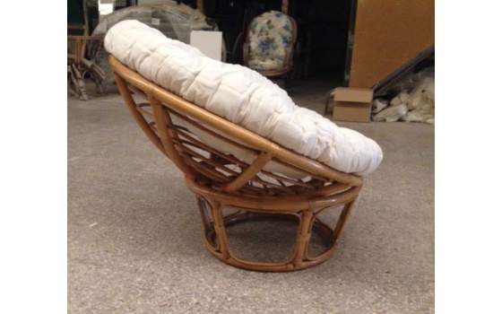 Sillon Papasan en Bambu con Cojin Agoiz