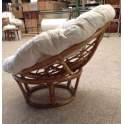 Sillon Papasan en Bambu con Cojin Agoiz
