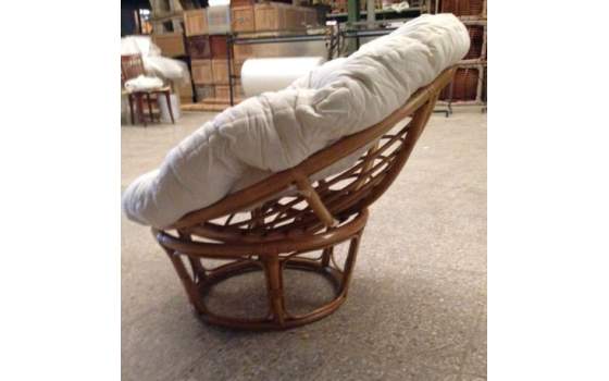 Sillon Papasan en Bambu con Cojin Agoiz