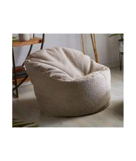 Sillon Puff Redondo 100 cm Tapizado Anat Color Vison Batran
