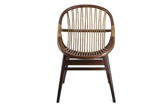 Sillon Ratan Madera Diseño Actual Serie Alvade