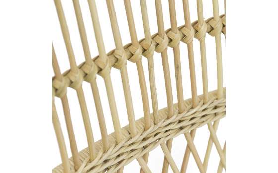 Sillon Ratan y Medula Natural con Cojin Actual Serie Alvade