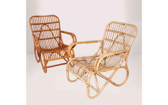 Sillon Rattan 2 Acabados Bambu Agoiz