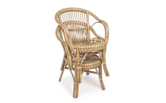 Sillon Rattan Bambu Respado Bajo Agoiz