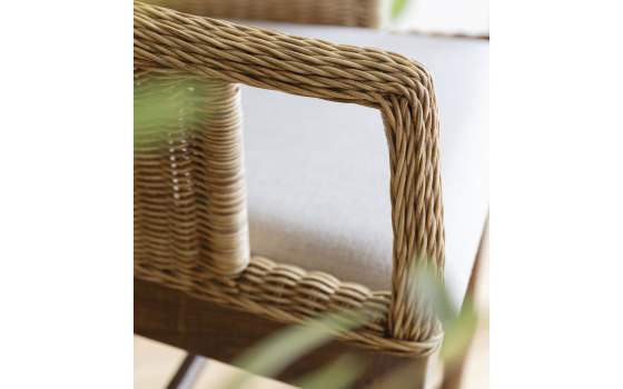 Sillon Rattan Colonial New India