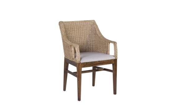 Sillon Rattan Colonial New India