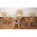 Sillon Rattan Bambu Respado Bajo Agoiz