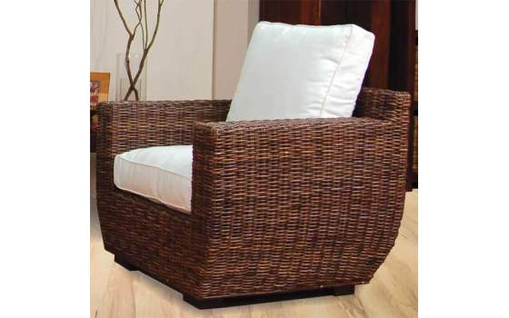 Sillon Rattan Ursula Con Cojin