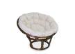 Sillon Redondo Papasan Nogal Agoiz