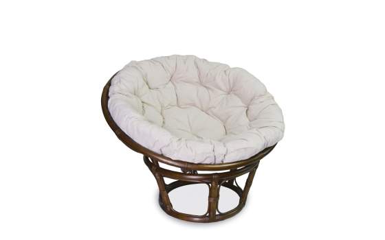 Sillon Redondo Papasan Nogal Agoiz