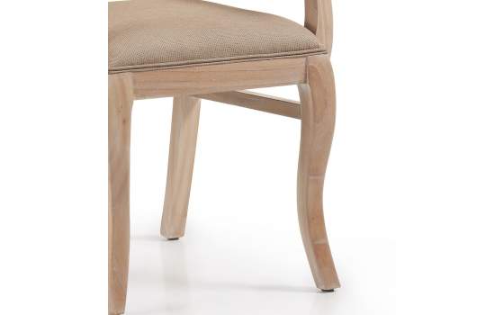 Sillon Salon Colonial Actual Tapizado Capitone Serie Bromo