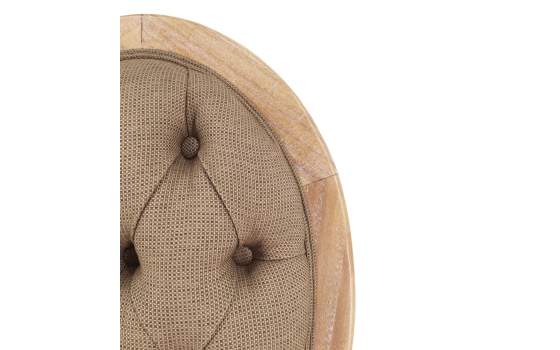 Sillon Salon Colonial Actual Tapizado Capitone Serie Bromo