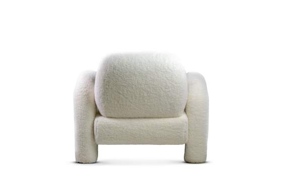 Sillon Salon Moderno Tapizado Lana  Mia Serie Adisk Sillon Salon Moderno Tapizado Lana  Mia Serie Adisk
