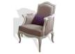 Sillon Tapizado Blanco Paris