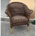 Sillon Tejido Rattan Natural Croco Albange