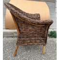 Sillon Tejido Rattan Natural Croco Albange