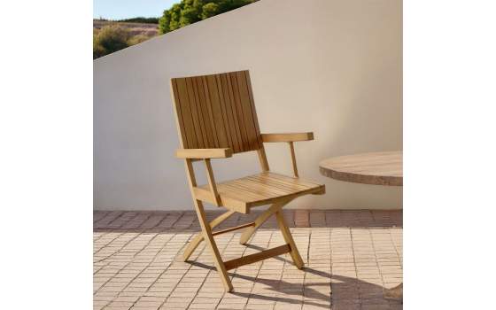 Sillon Teka Exterior Jardin Lamas