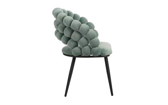 Sillon Terciopelo Azul Estilo Moderno Serie Nimpha Sillon Terciopelo Azul Estilo Moderno Serie Nimpha