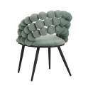 Sillon Terciopelo Azul Estilo Moderno Serie Nimpha Sillon Terciopelo Azul Estilo Moderno Serie Nimpha