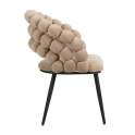 Sillon Terciopelo Beige Estilo Moderno Serie Nimpha Sillon Terciopelo Beige Estilo Moderno Serie Nimpha