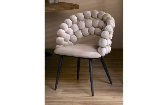 Sillon Terciopelo Beige Estilo Moderno Serie Nimpha Sillon Terciopelo Beige Estilo Moderno Serie Nimpha