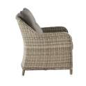 Sillon Terraza Fibra Sintetica y Aluminio con Cojin Serie Wick