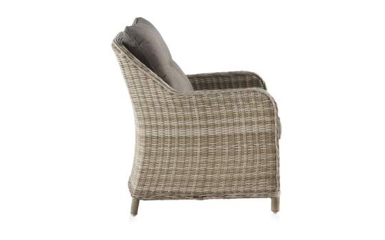 Sillon Terraza Fibra Sintetica y Aluminio con Cojin Serie Wick