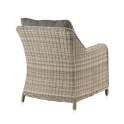 Sillon Terraza Fibra Sintetica y Aluminio con Cojin Serie Wick