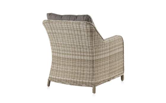 Sillon Terraza Fibra Sintetica y Aluminio con Cojin Serie Wick