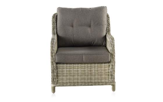 Sillon Terraza Fibra Sintetica y Aluminio con Cojin Serie Wick