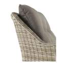 Sillon Terraza Fibra Sintetica y Aluminio con Cojin Serie Wick