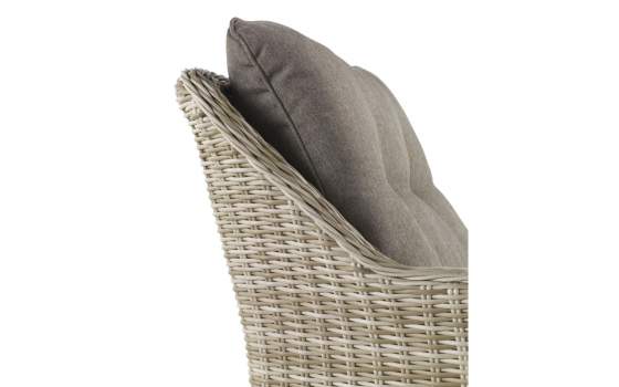 Sillon Terraza Fibra Sintetica y Aluminio con Cojin Serie Wick