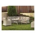 Sillon Terraza Fibra Sintetica y Aluminio con Cojin Serie Wick