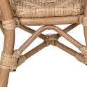 Sillon Terraza Jardin Aluminio y Ratan con Rejilla - Serie Appio