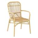 Sillon Terraza Jardin Aluminio y Ratan Sintetico - Serie Appio