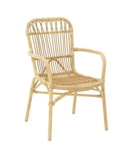 Sillon Terraza Jardin Aluminio y Ratan Sintetico - Serie Appio