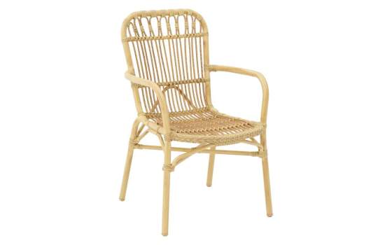 Sillon Terraza Jardin Aluminio y Ratan Sintetico - Serie Appio