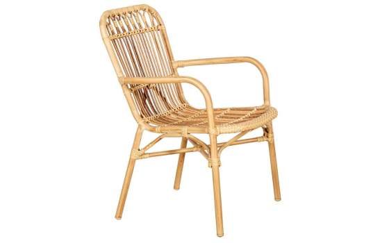 Sillon Terraza Jardin Aluminio y Ratan Sintetico - Serie Appio