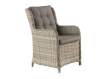 Sillon Terraza Rattan Sintetico y Aluminio con Cojin Serie Wick