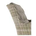 Sillon Terraza Rattan Sintetico y Aluminio con Cojin Serie Wick