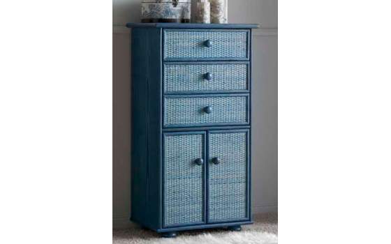 Sinffonier Mimbre 3 Cajones 2 Puertas Aristeas Sinffonier Mimbre 3 Cajones 2 Puertas Aristeas