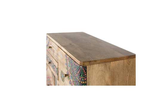 Sinfonier 11 Cajones Oriental Madera Mango Pintada Aeriats