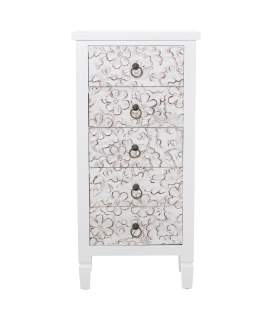 Sinfonier 5 Cajones Blanco Diseño Foral Serie Arosen