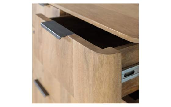 Sinfonier 5 Cajones Diseño Actual Madera Mango Serie Adyer