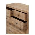 Sinfonier 5 Cajones Madera Patas Acero Serie Natens