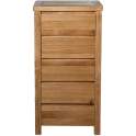 Sinfonier 5 Cajones Madera Pino Color Miel Serie Arckel