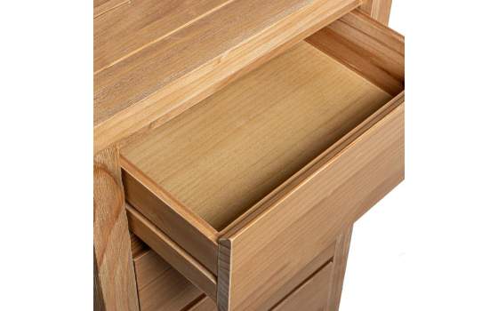 Sinfonier 5 Cajones Madera Pino Color Miel Serie Arckel